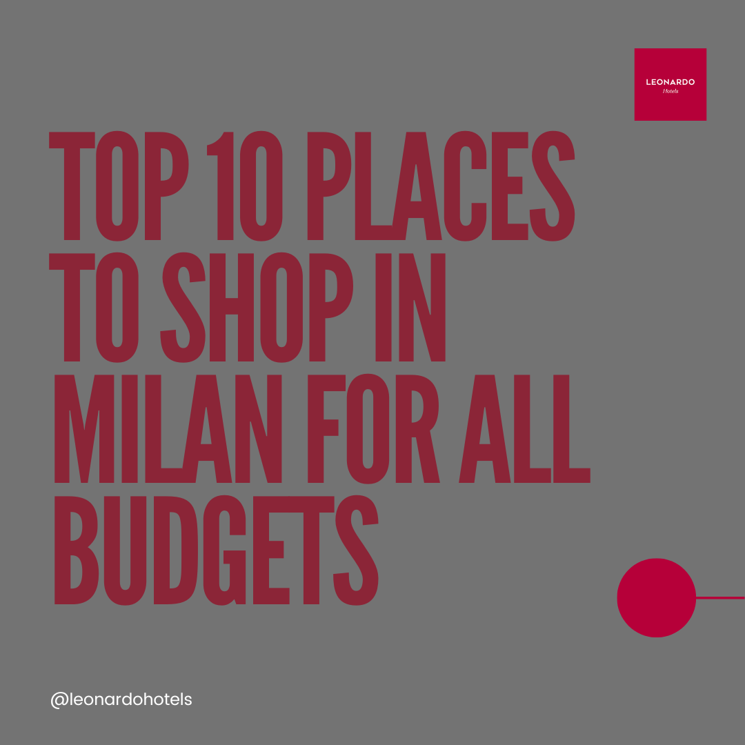 Places to Shop in Milan