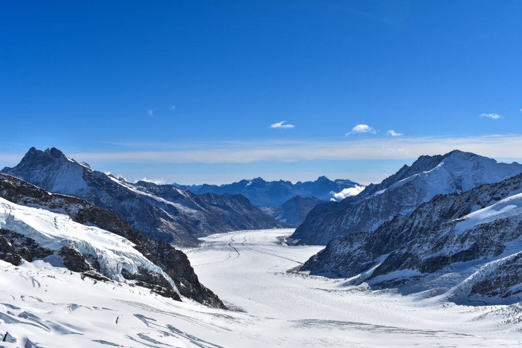 Jungfraujoch, Top of Europe, mountain in Switzerland