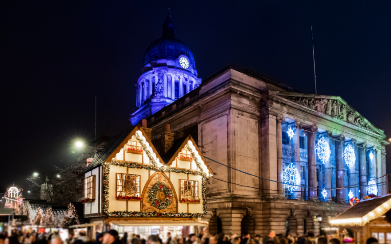 Christmas Market in Nottingham
