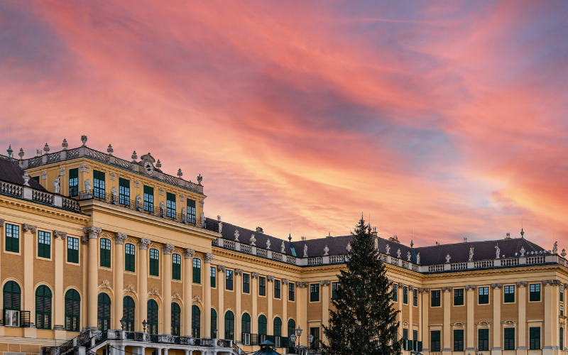 Christmas Market Schloss Schönbrunn Vienna