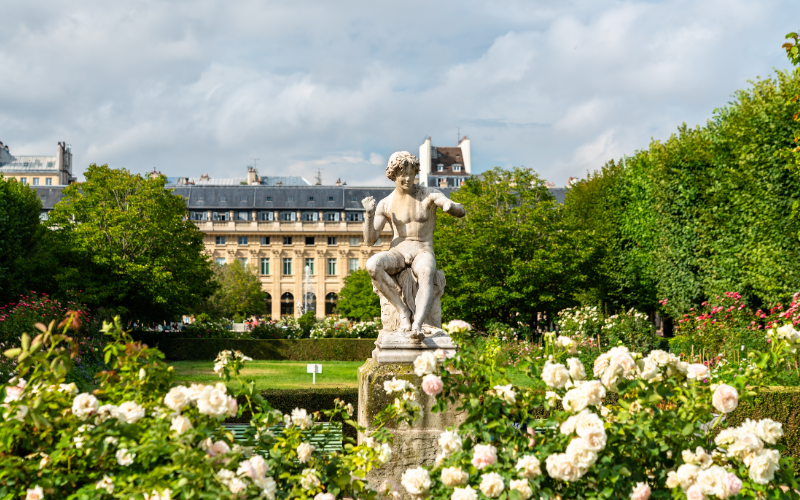 Palais-Royal Gardens in Paris