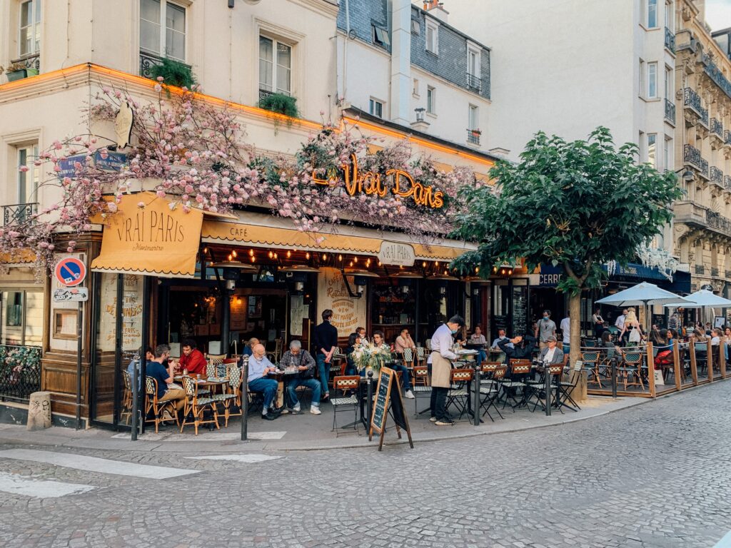Paris cafes