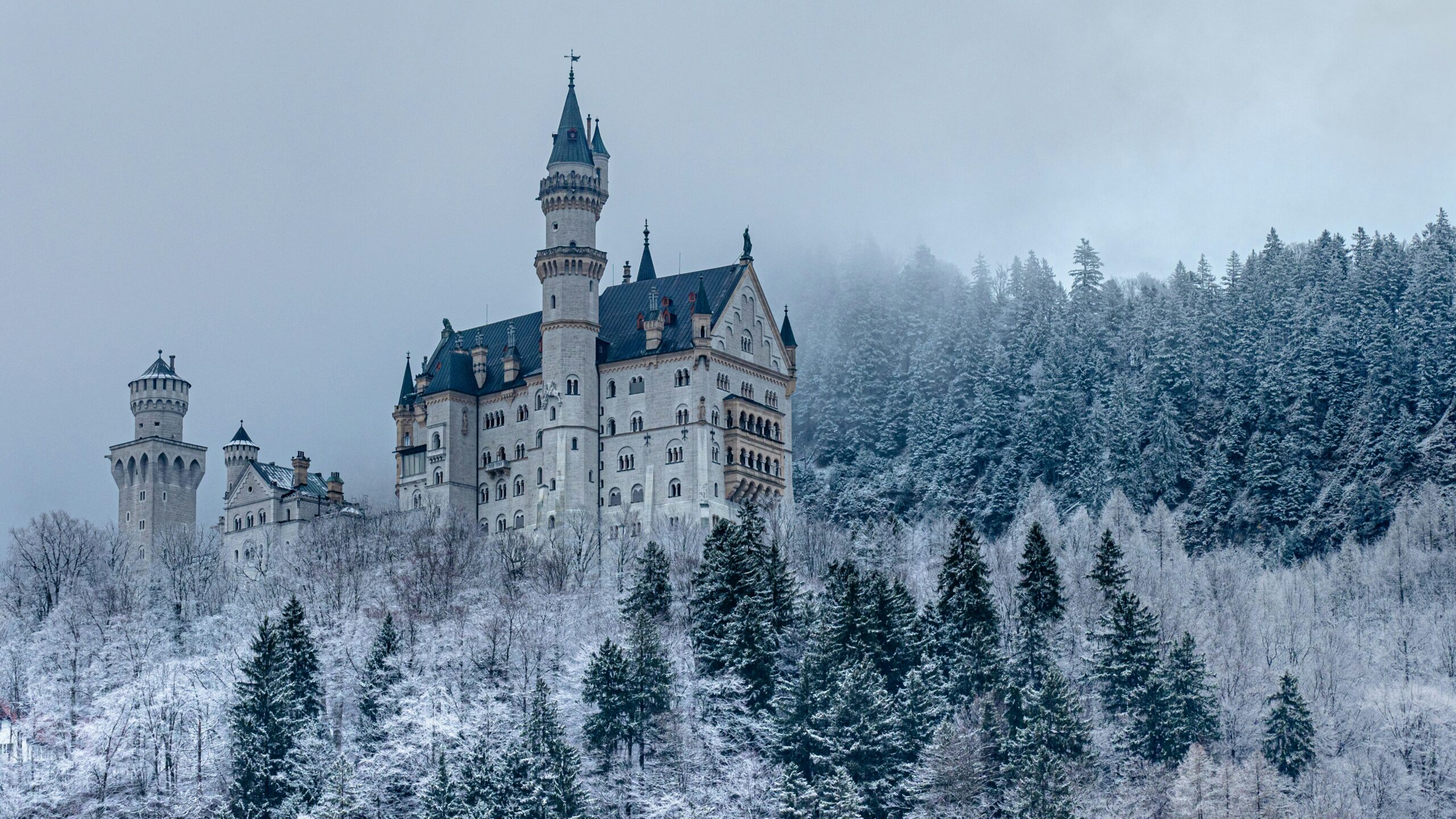 castles in winter